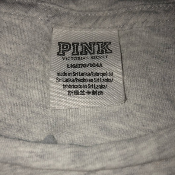 ⚡️PINK grey crop top⚡️ - Picture 2 of 2